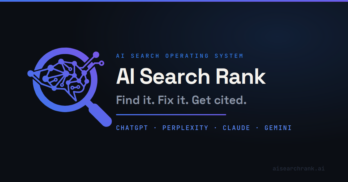 AI Search Rank Resources