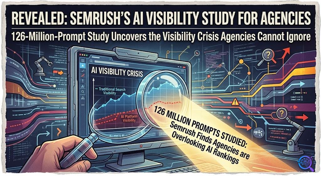 Semrush’s 126-Million-Prompt Study Reveals the AI Visibility Crisis Agencies Cannot Ignore